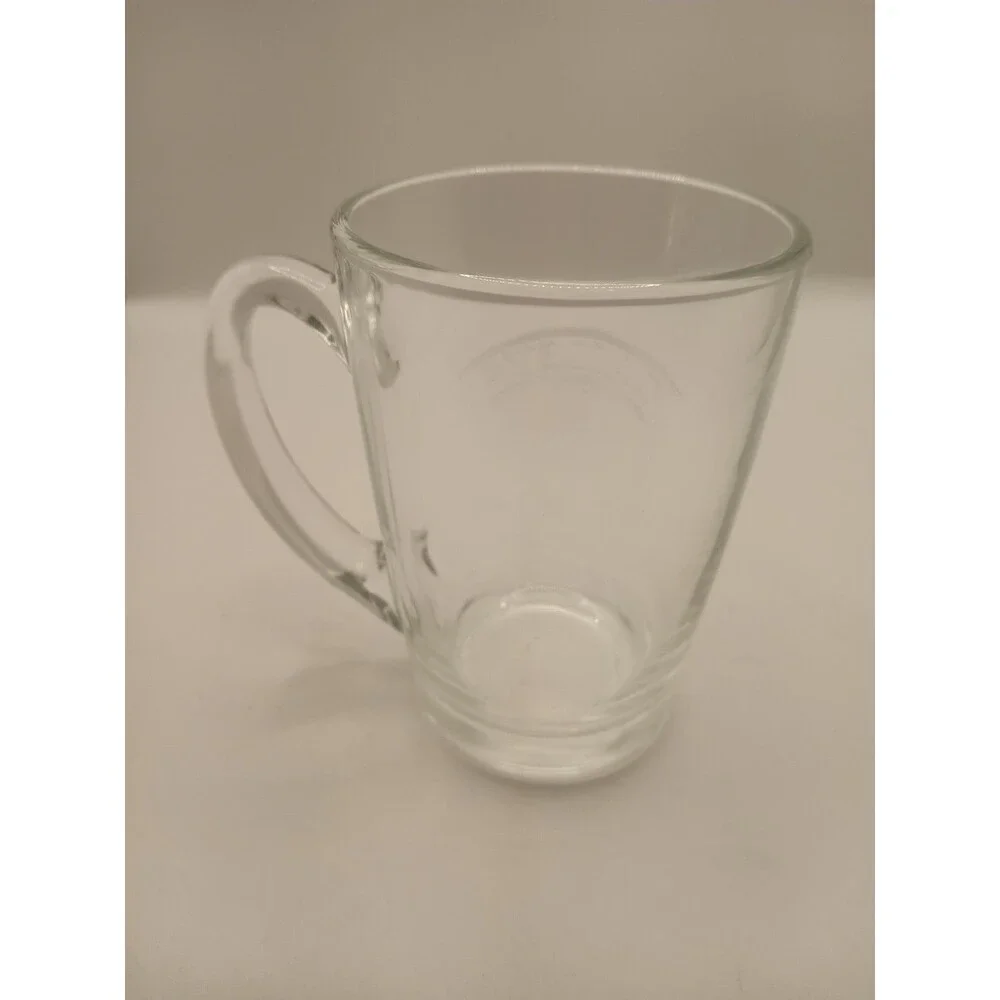 Bailey's Irish Cream Clear Glass Coffee Mug 10 oz EUC